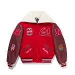 AWAKE NY x Coca-Cola Fleece Varsity Jacket