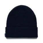 Loose Gauge Knit Beanie Blue