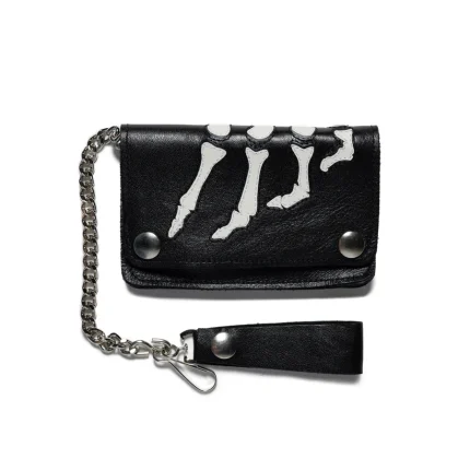 Vanson Skeleton Wallet Black
