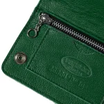 Vanson Skeleton Wallet Green