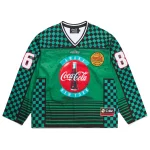 AWAKE NY x Coca-Cola "Ice Cold" Hockey Jersey Green