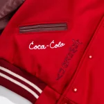 AWAKE NY x Coca-Cola Fleece Varsity Jacket