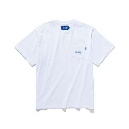 Classic Logo Pocket Tee White