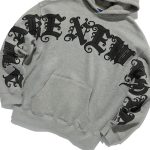 Old English Hoodie Grey