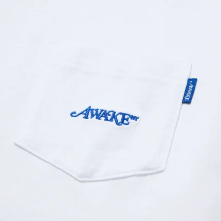 Classic Logo Pocket Tee White