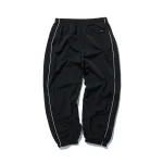 Double Panel Track Pants Black