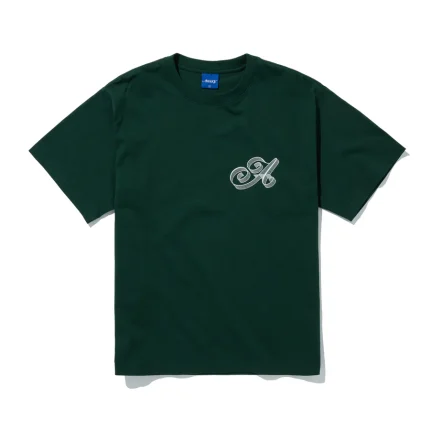 Script Tee Green