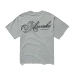 Script Tee Grey