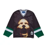 Crown Logo Hockey Jersey Green