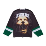 Crown Logo Hockey Jersey Green
