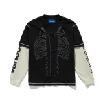 Vanson Skeleton Waffle Tee