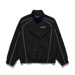 Quarter Zip Track Jacket Black