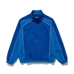 Quarter Zip Track Jacket Blue
