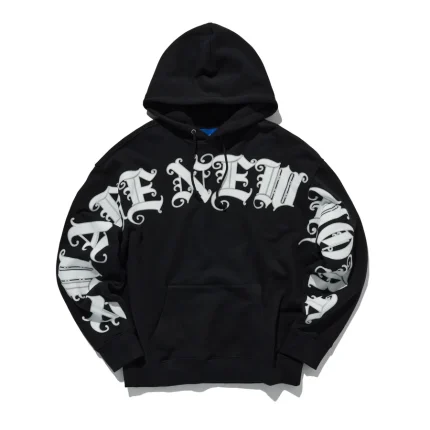 Old English Hoodie Black